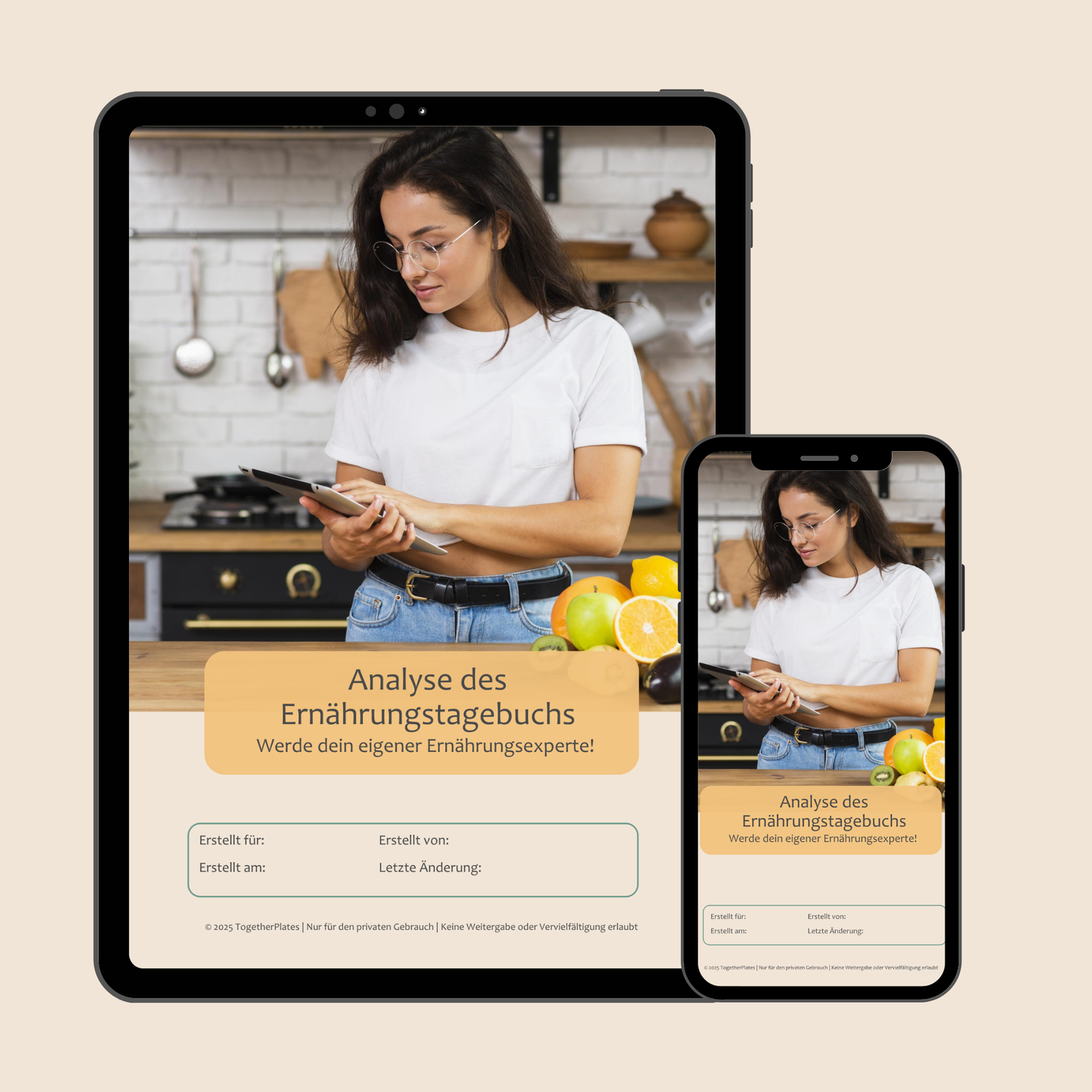 Analyse des Ernährungstagebuchs